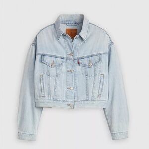 Levi's Shrunken '90s Linen+ Denim Lightweight Trucker Jacket